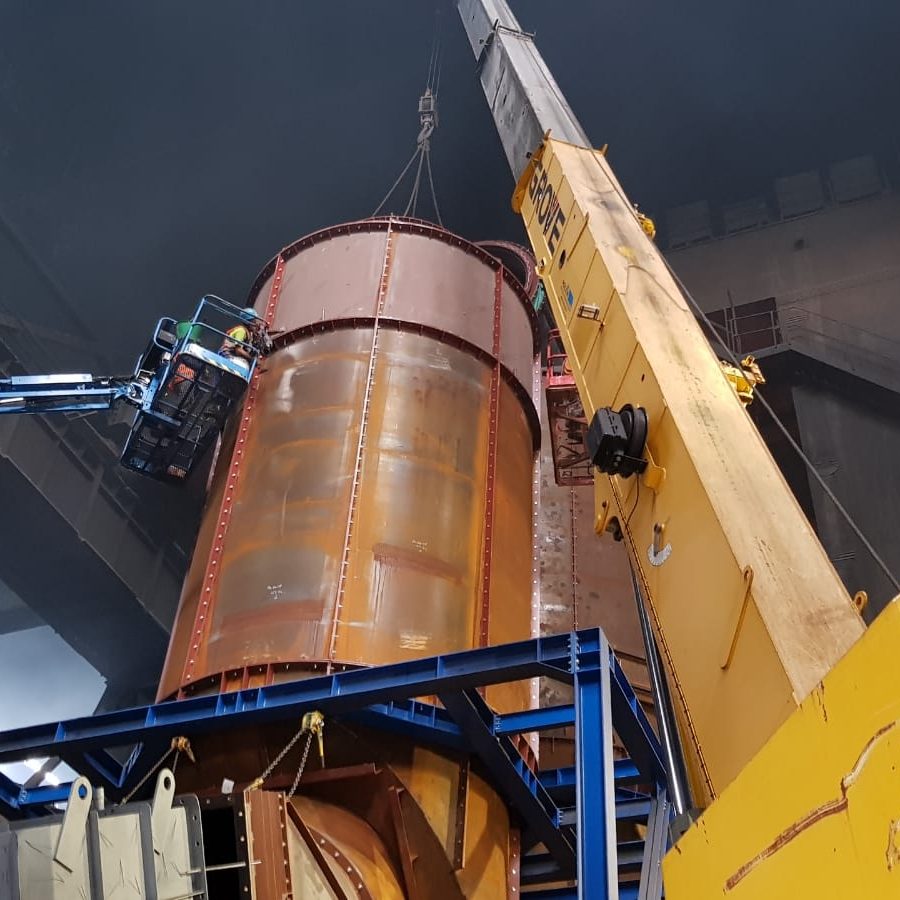 Arcelormittal Romanya Fabrikası Hot Gas Duct İmalat İşleri